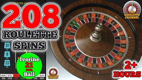 208 Roulette Wheel Spins .